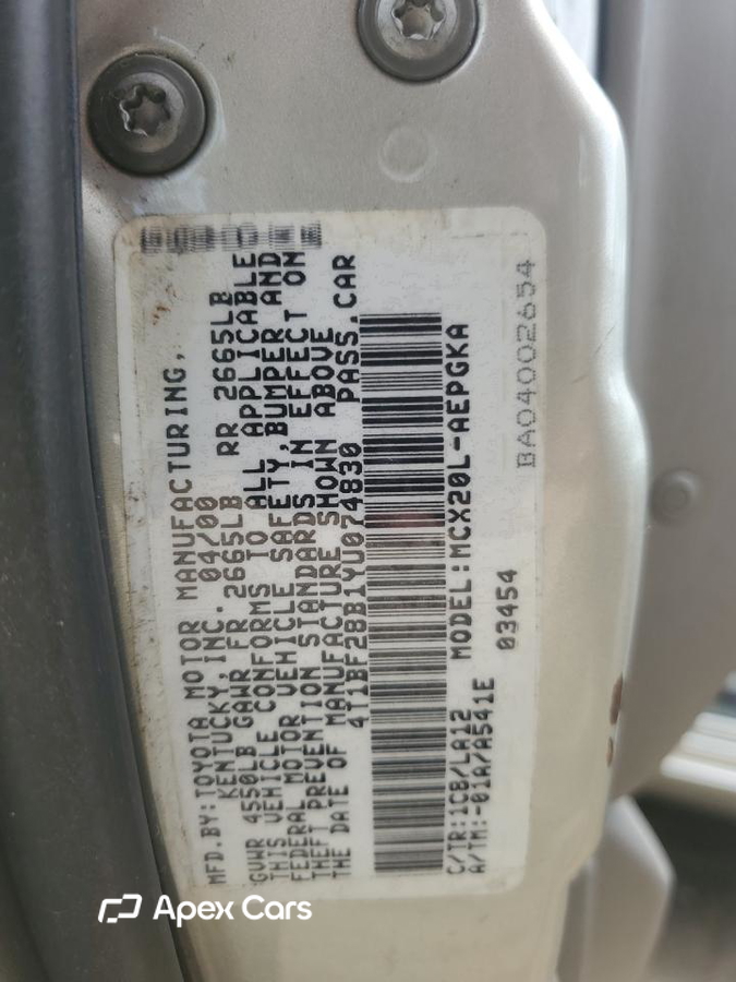 Toyota Avalon 2000