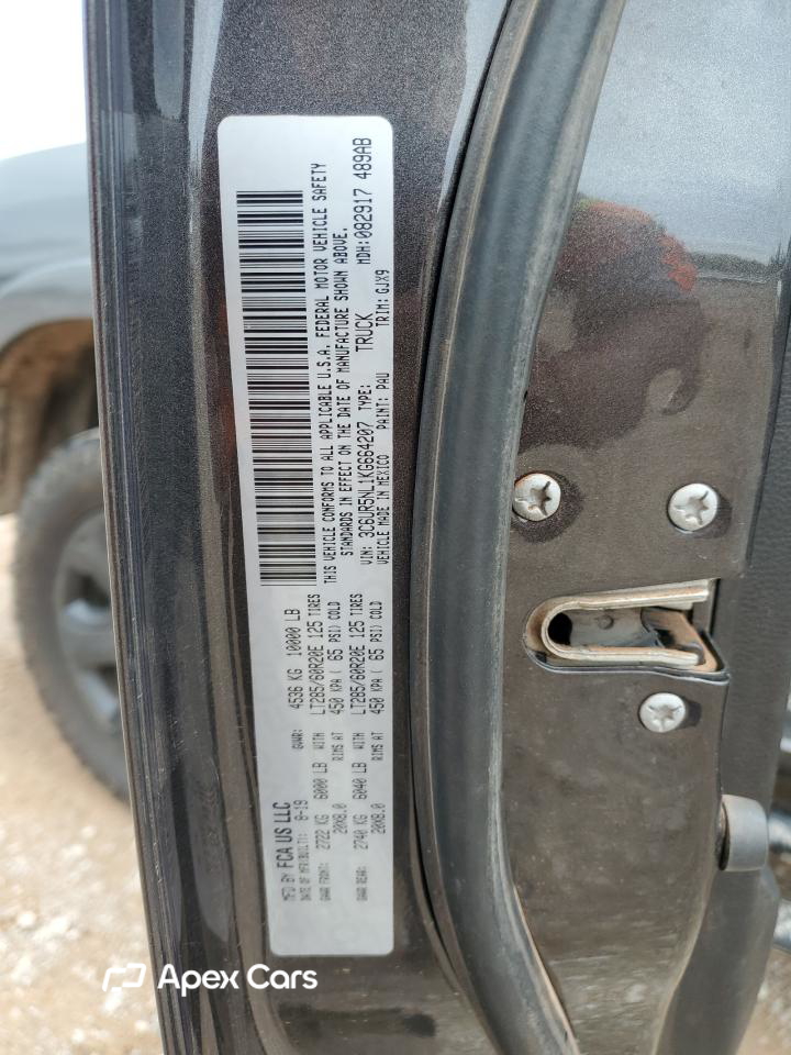 RAM 2500 2019