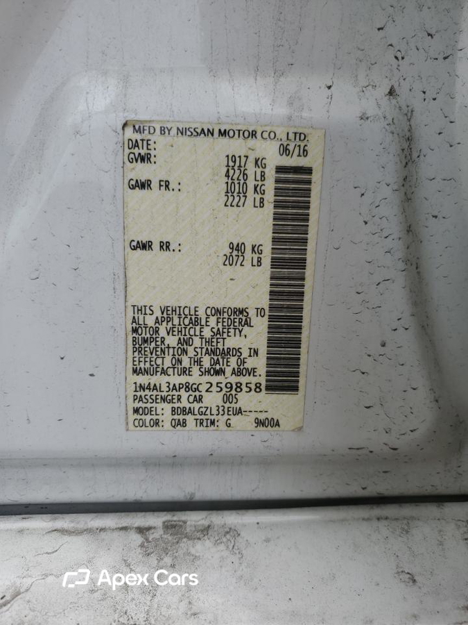 Nissan Altima 2016
