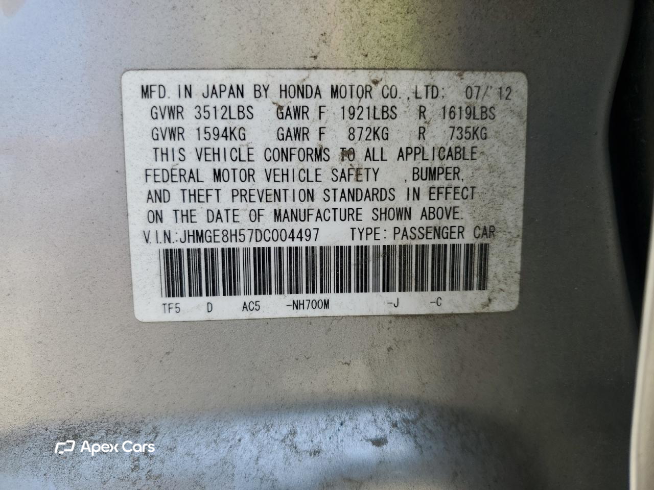 Honda Fit 2013