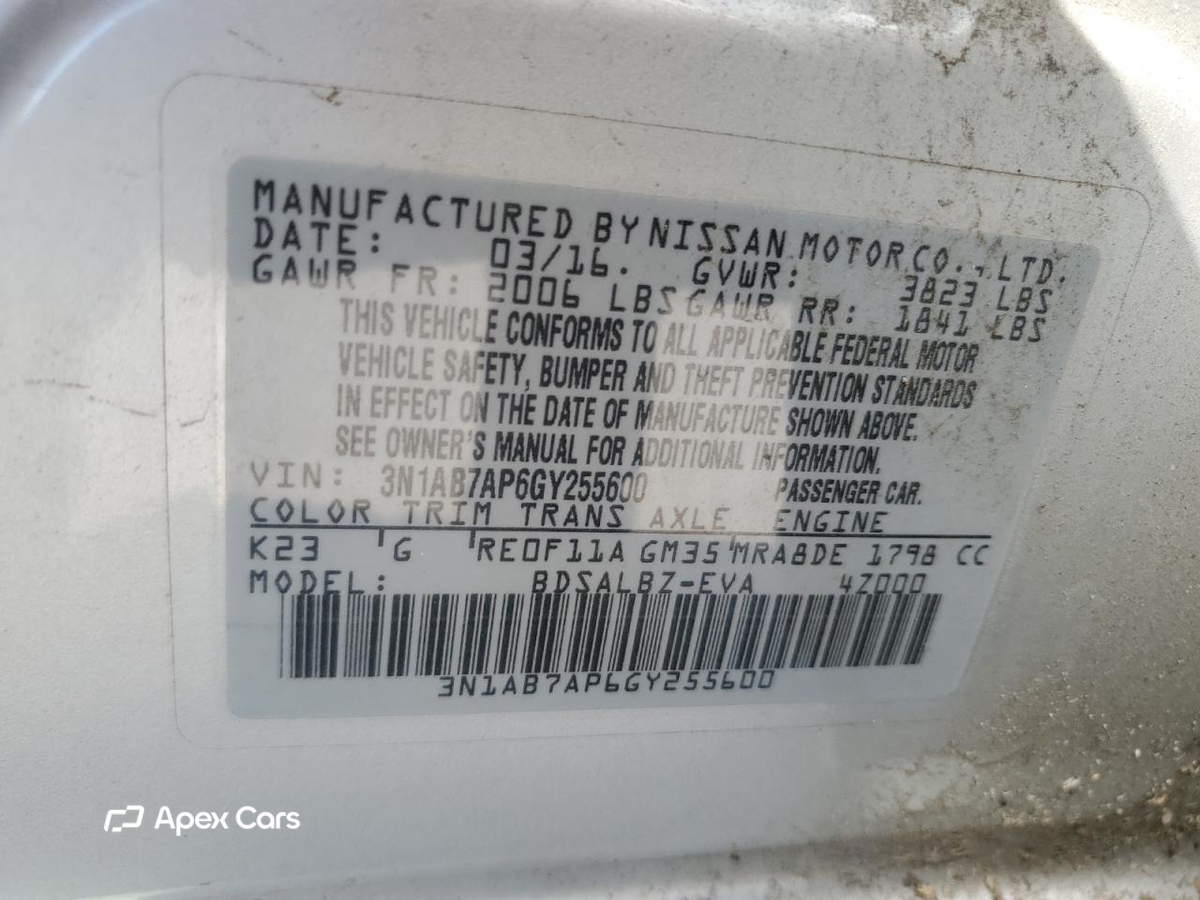 Nissan Sentra 2016