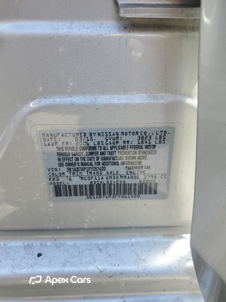Nissan Sentra 2015