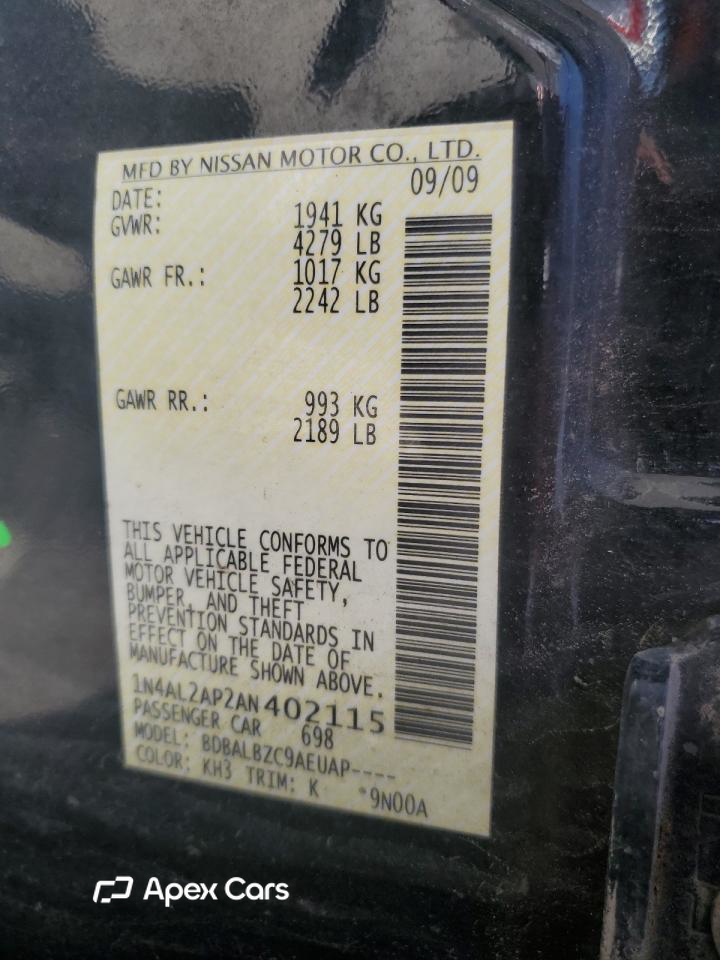 Nissan Altima 2010