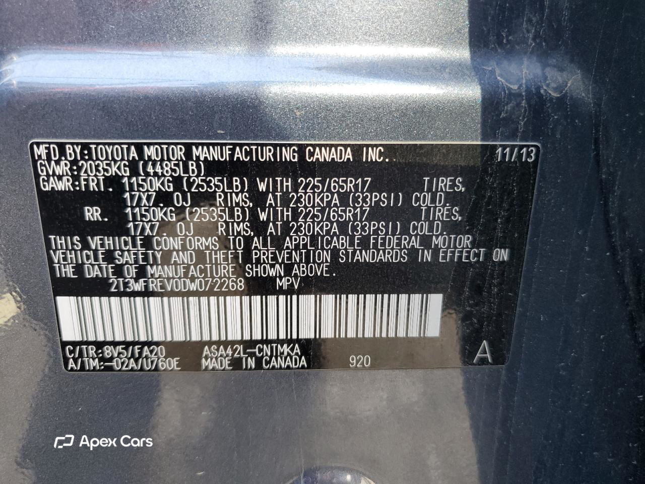 Toyota RAV 4 2013