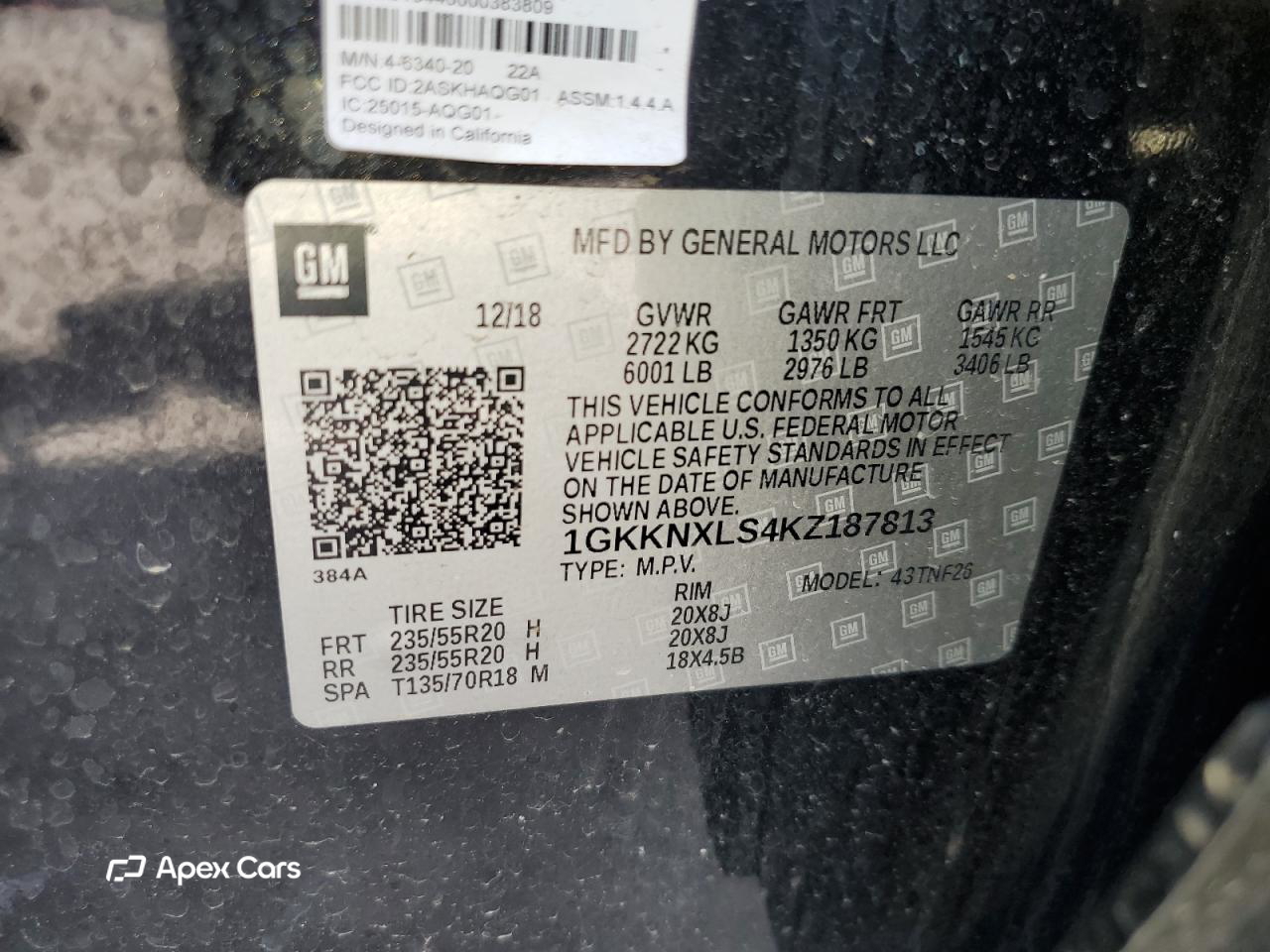 GMC Acadia 2019