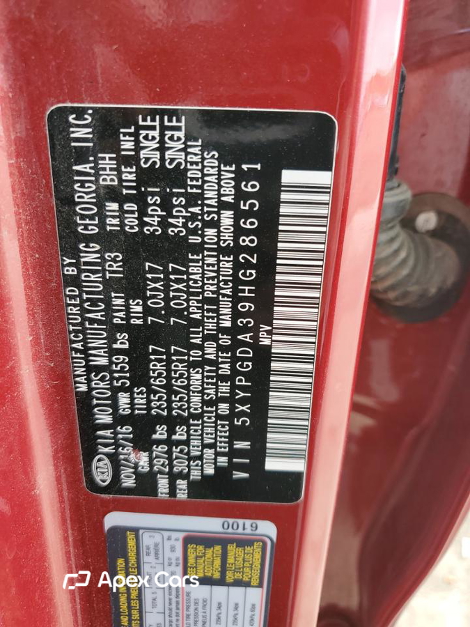 Kia Sorento 2017