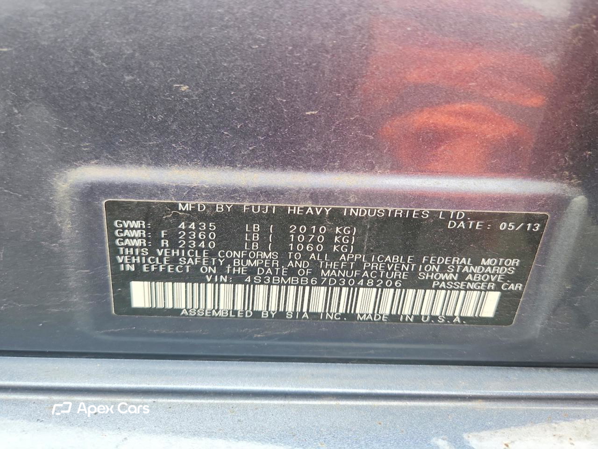 Subaru Legacy 2013