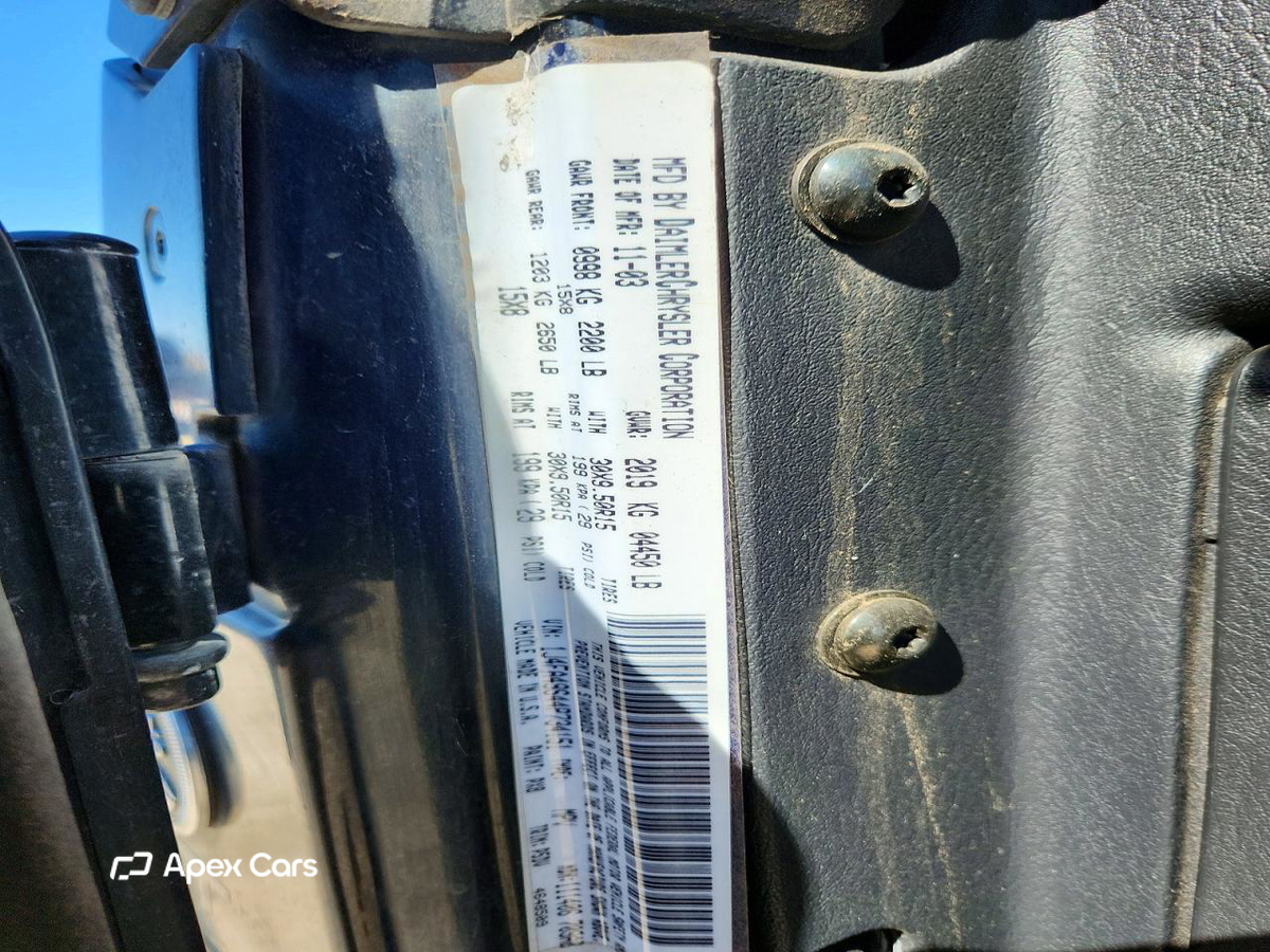 Jeep Wrangler 2004