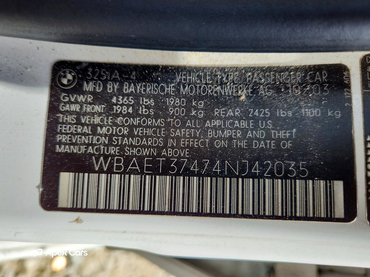 BMW Series 3 2004