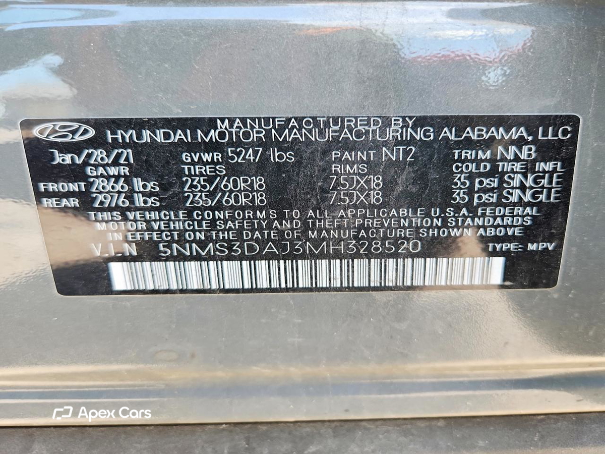 Hyundai Santa Fe 2021