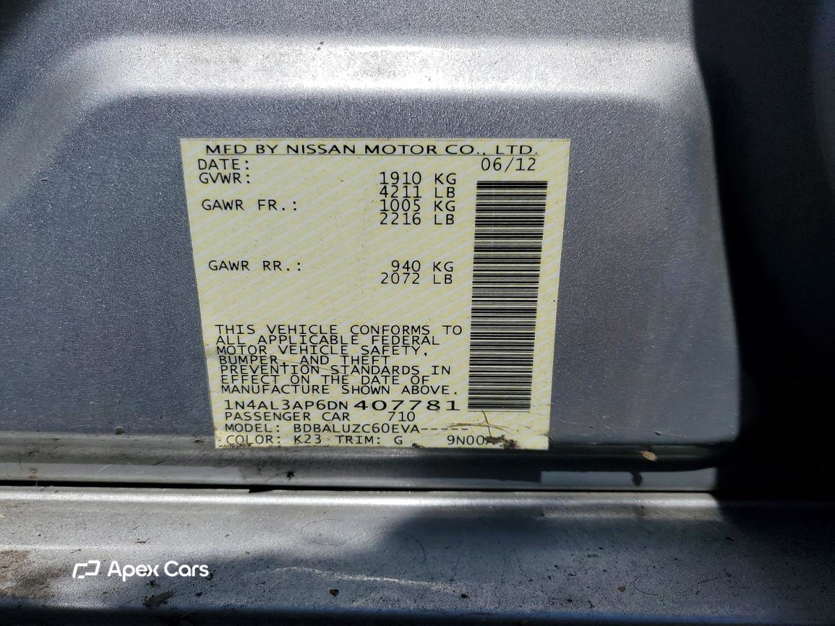 Nissan Altima 2013