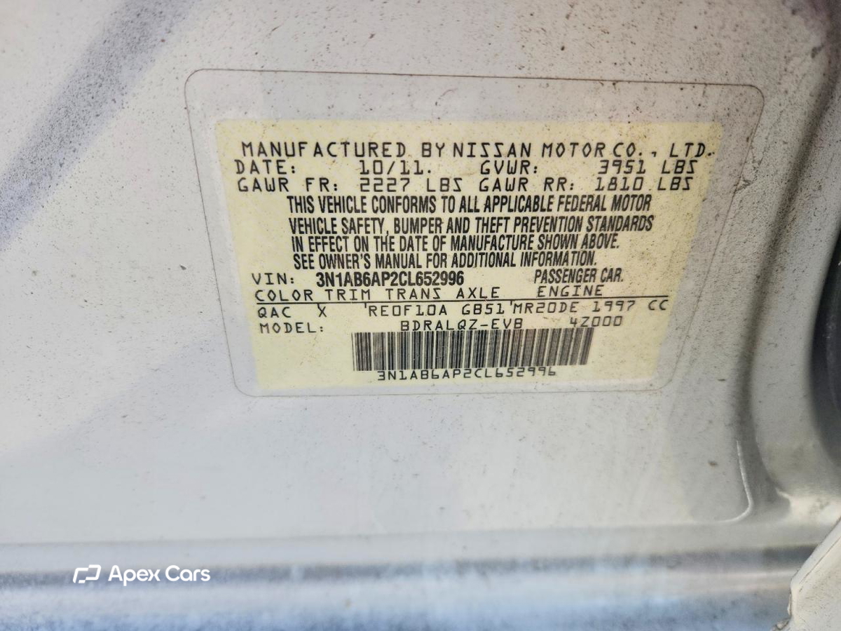 Nissan Sentra 2012