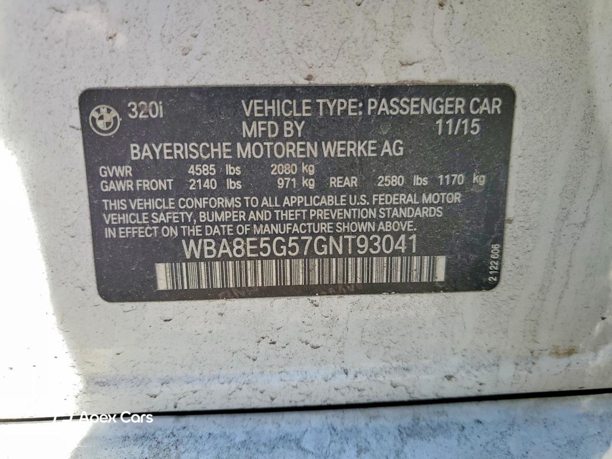 BMW Series 3 2016