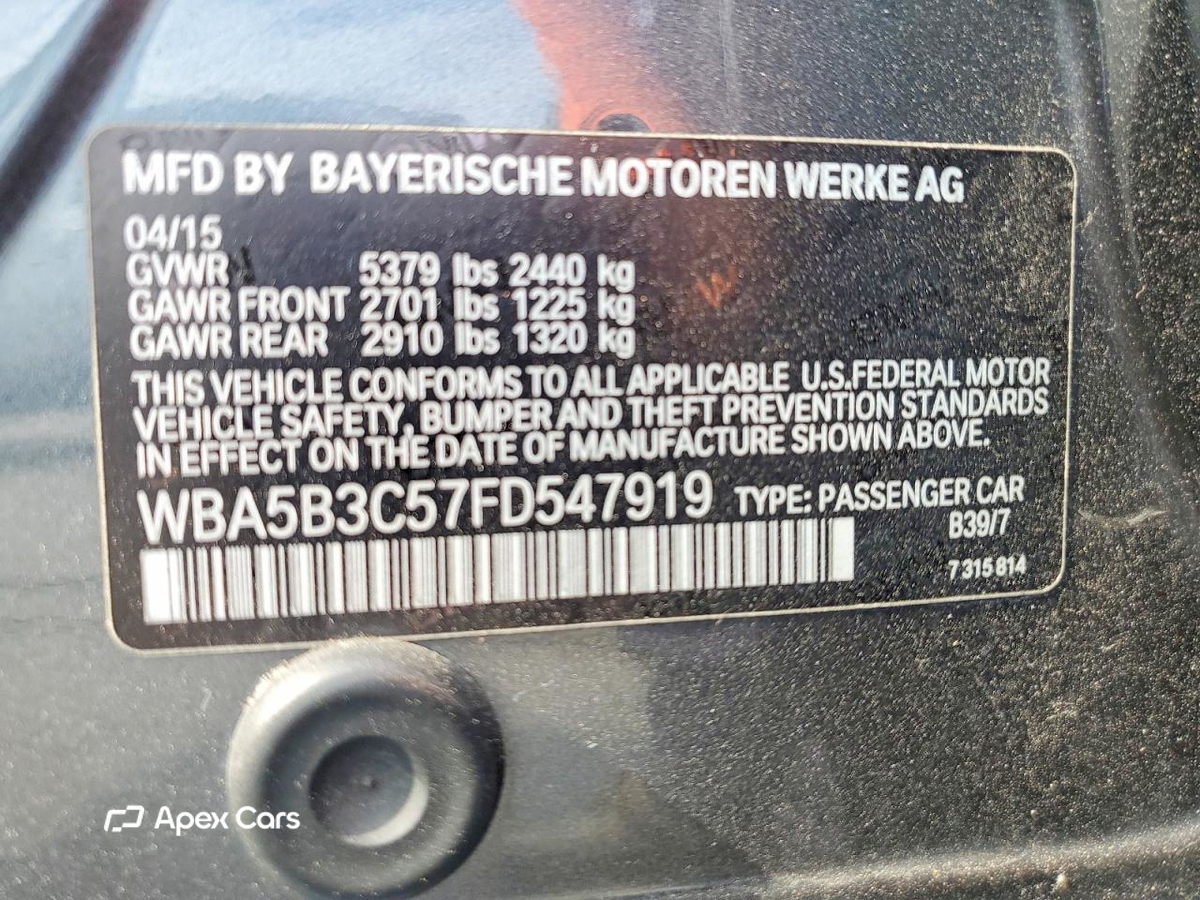 BMW Series 5 2015