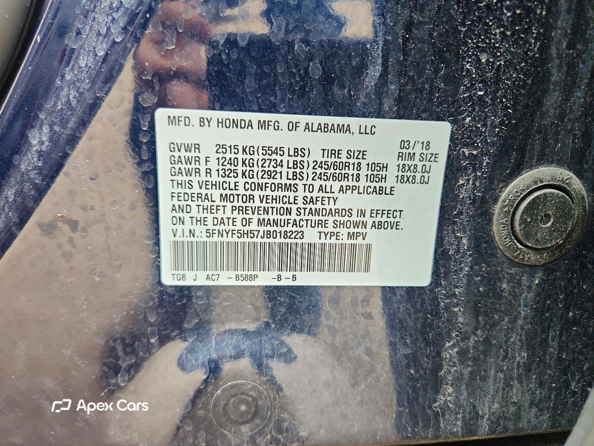 Honda Pilot 2018