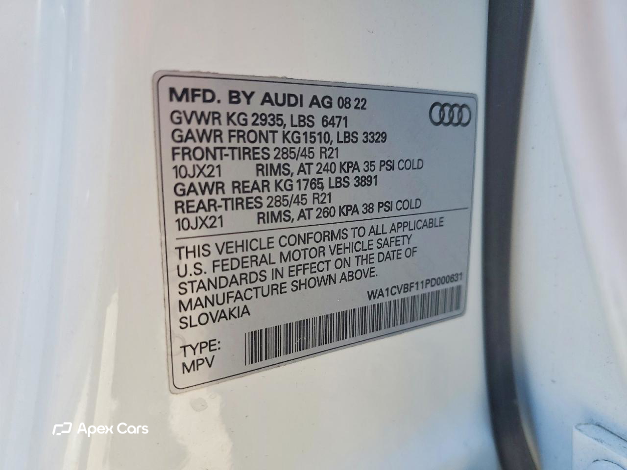 Audi Q8 2023