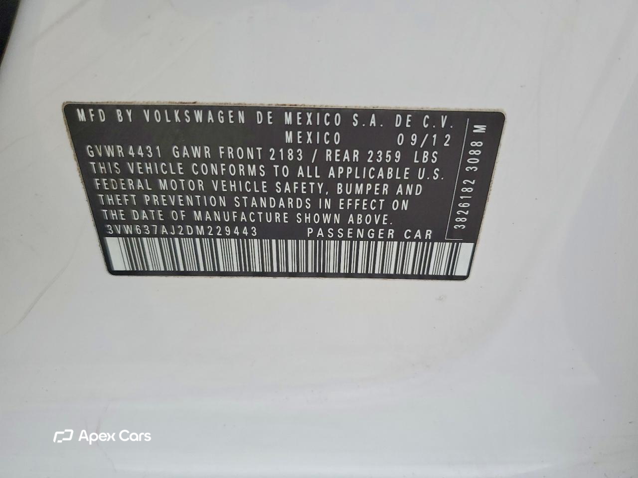 Volkswagen Jetta 2013