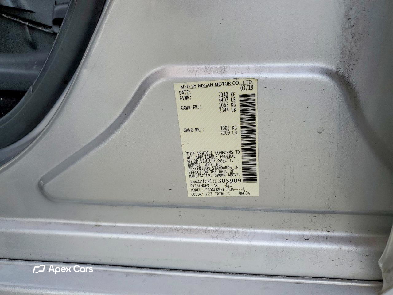 Nissan Leaf 2018