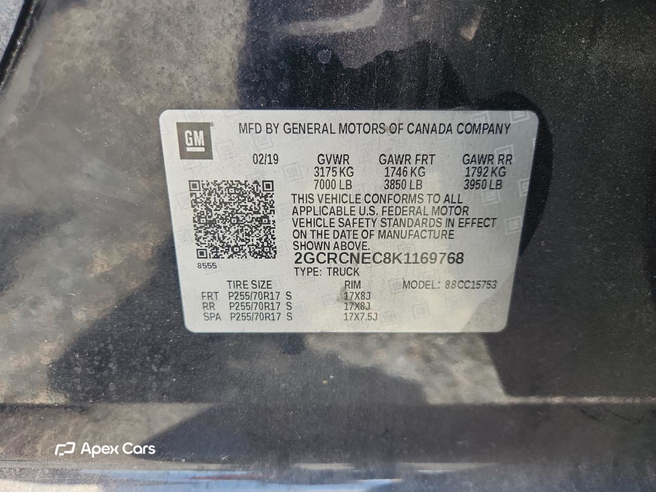 Chevrolet Silverado 2019