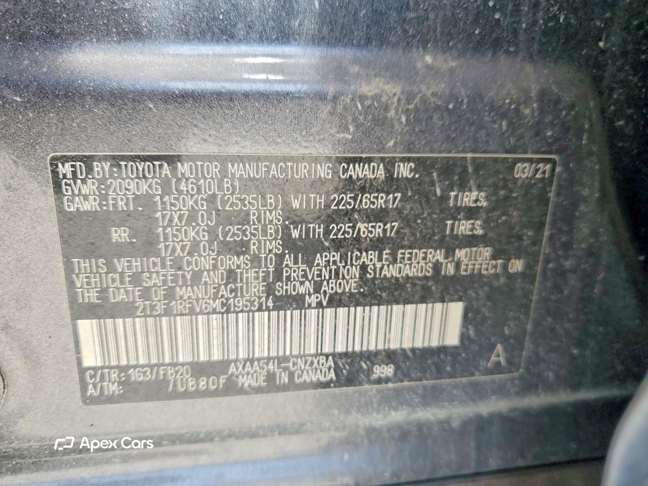 Toyota RAV 4 2021