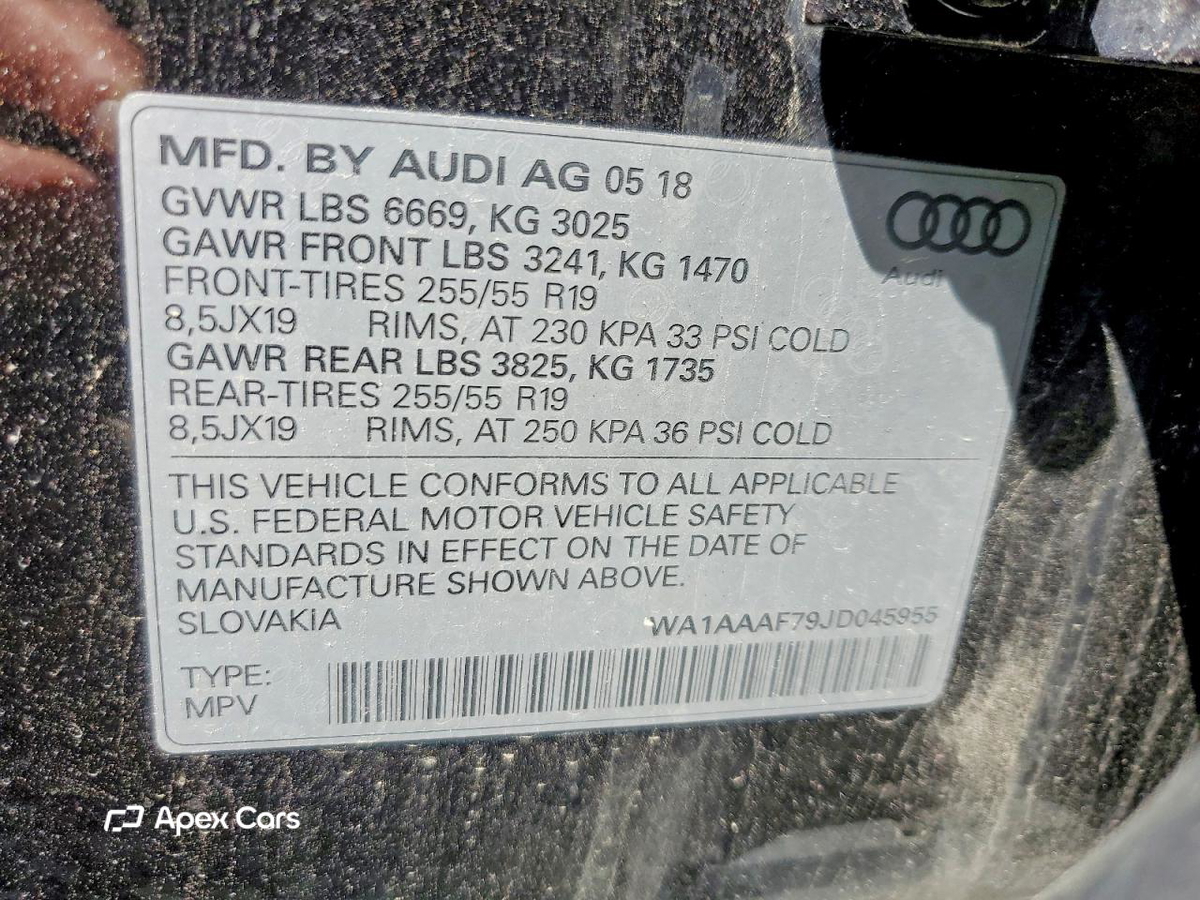 Audi Q7 2018