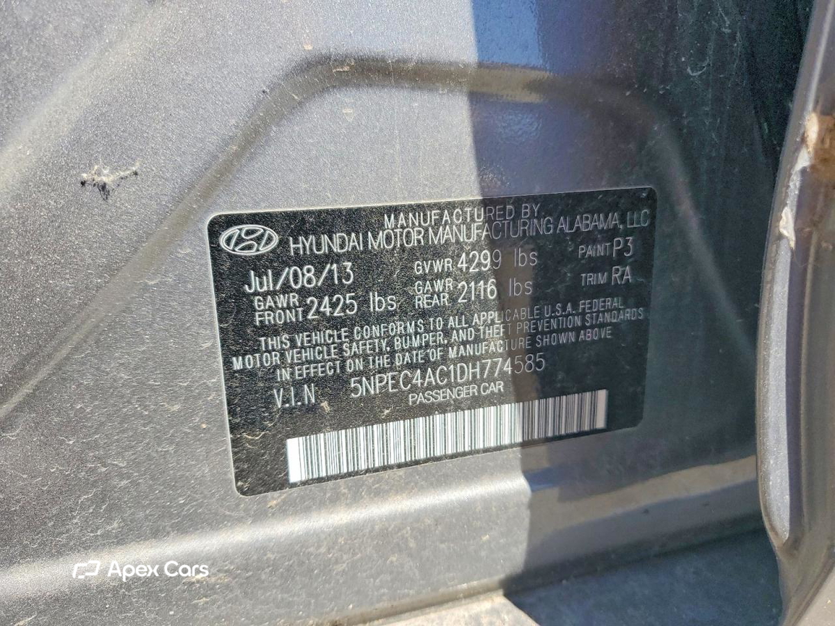 Hyundai Sonata 2013