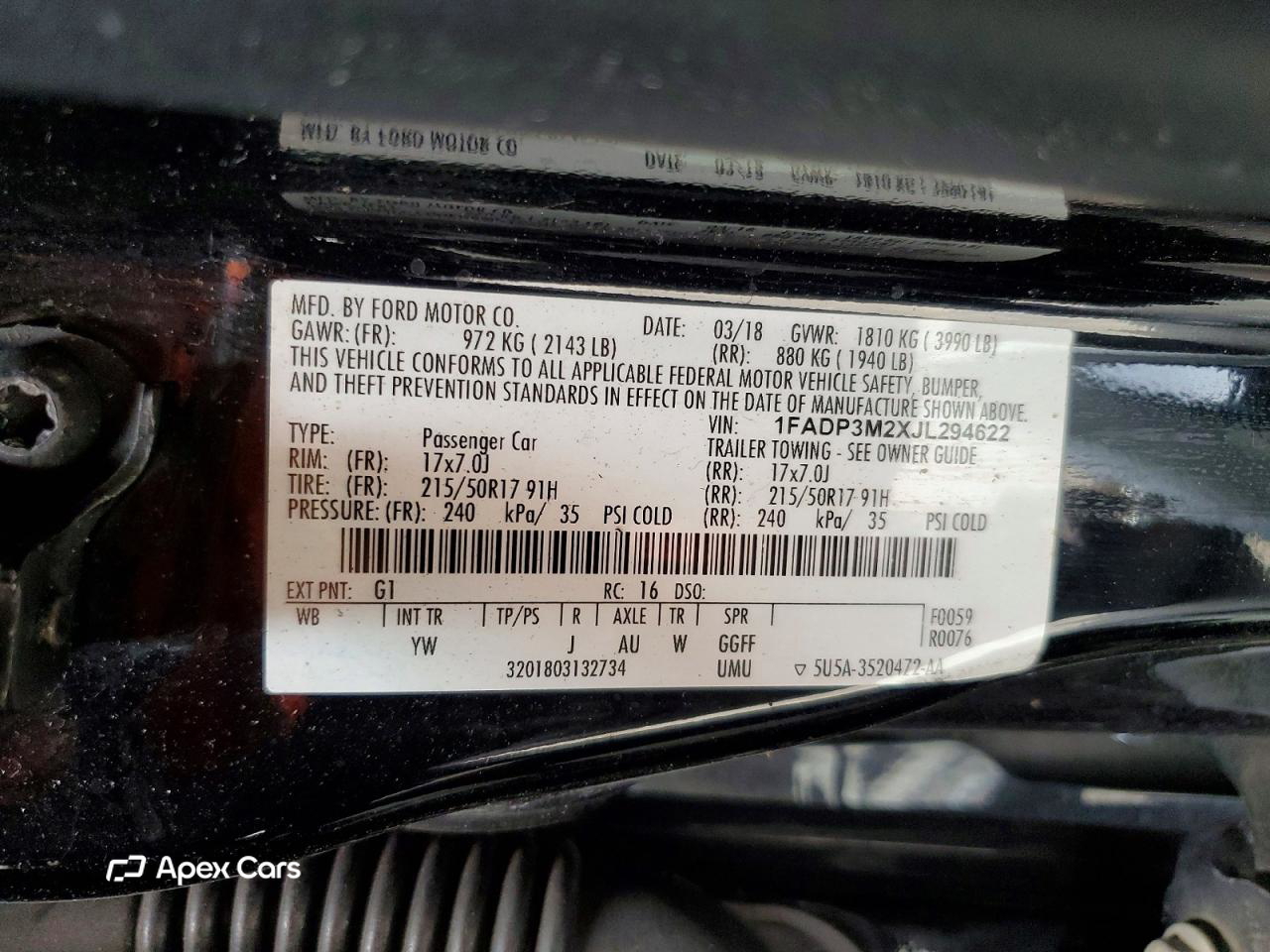 Ford Focus 2018