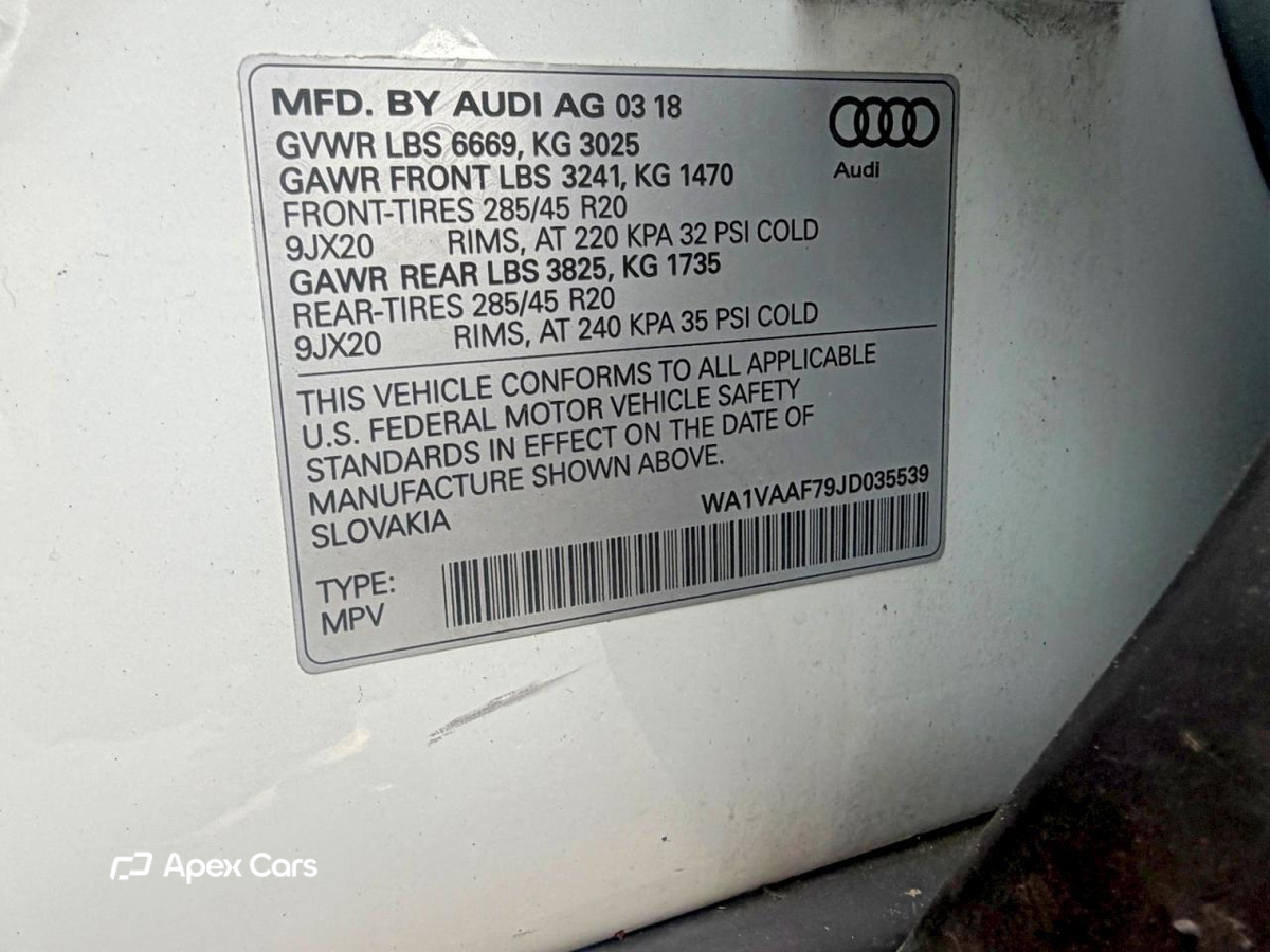 Audi Q7 2018