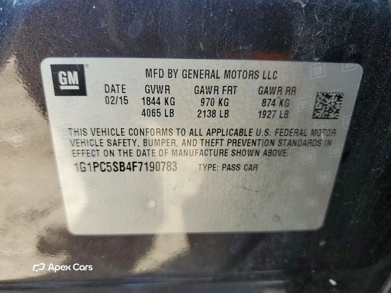 Chevrolet Cruze 2015
