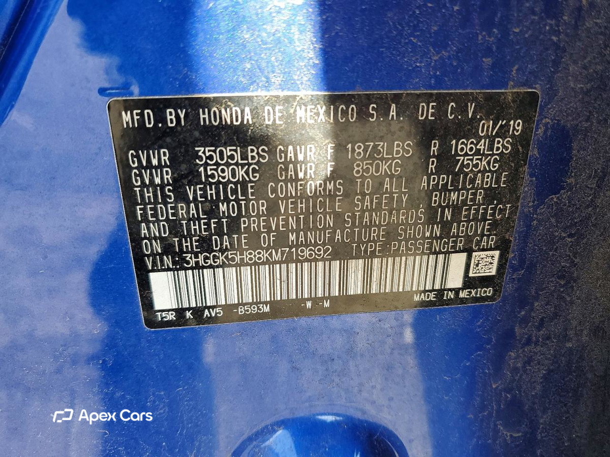 Honda Fit 2019