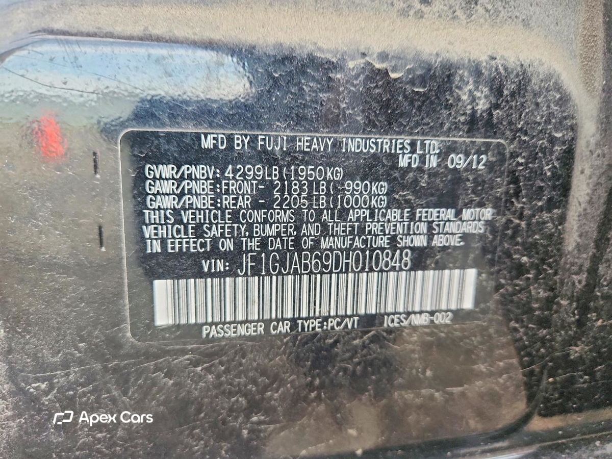 Subaru Impreza 2013