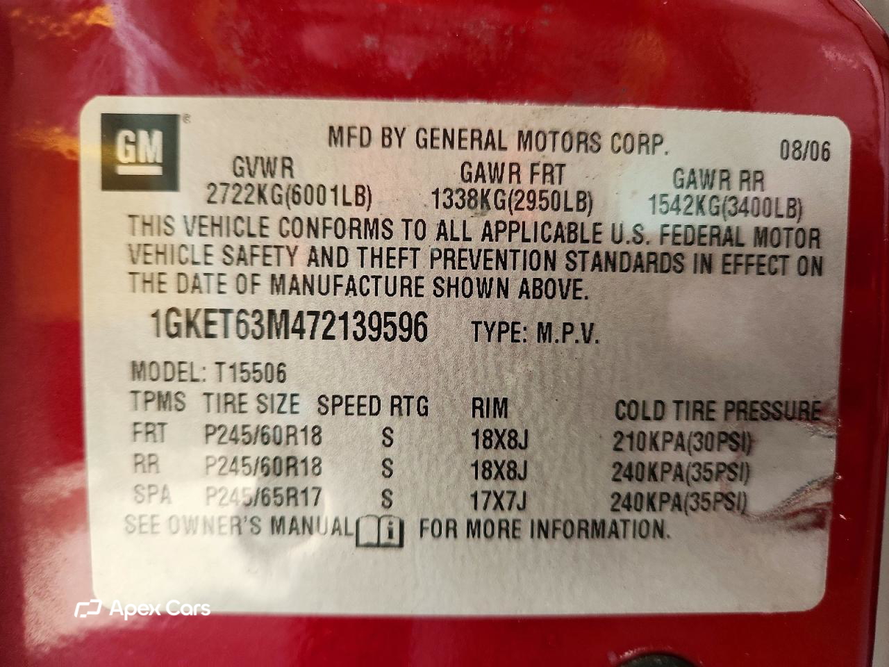 GMC Envoy 2007