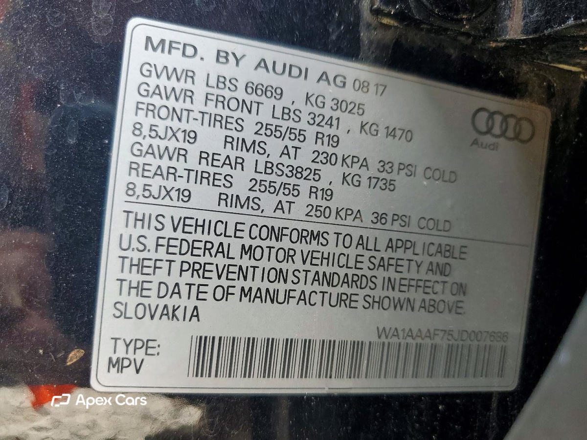Audi Q7 2018