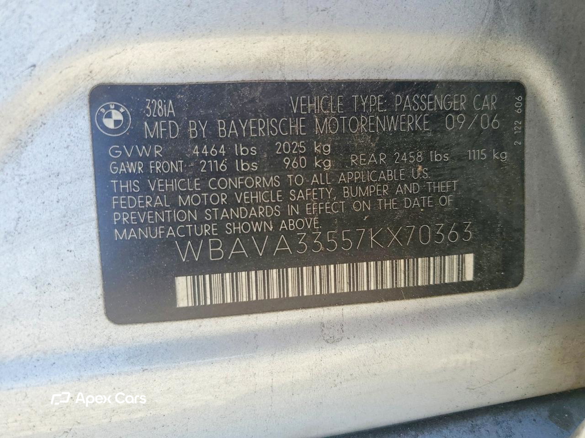BMW Series 3 2007