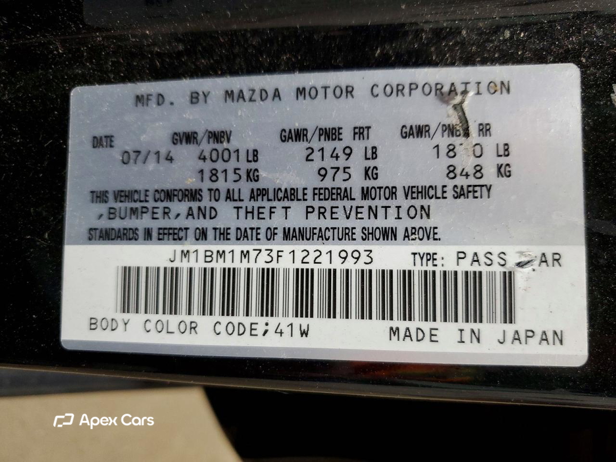 Mazda 3 2015