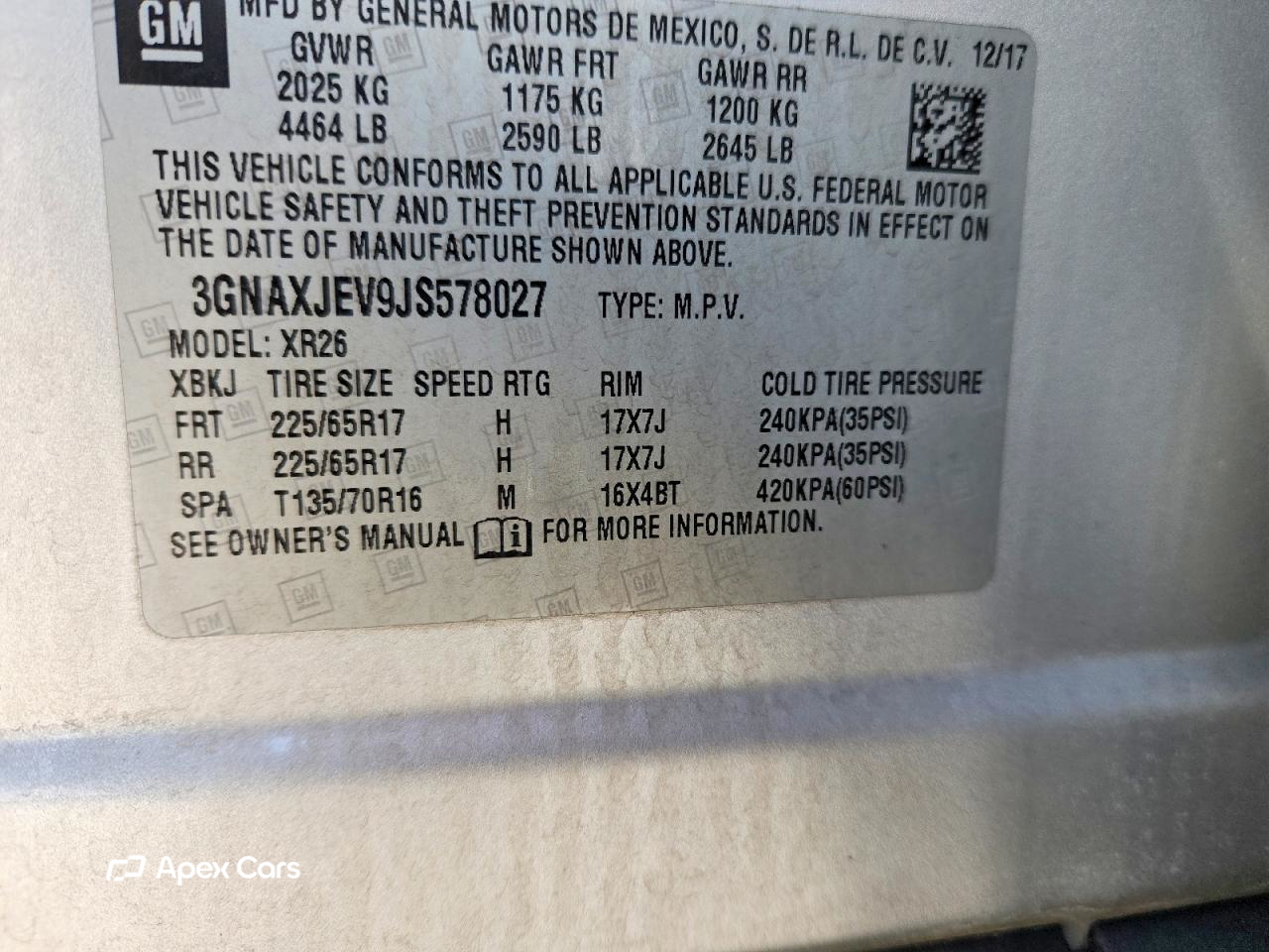 Chevrolet Equinox 2018
