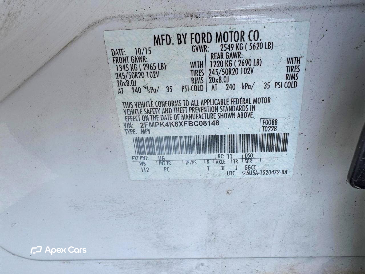 Ford Edge 2015