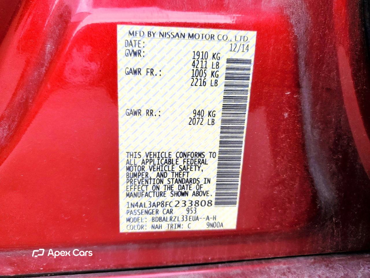 Nissan Altima 2015