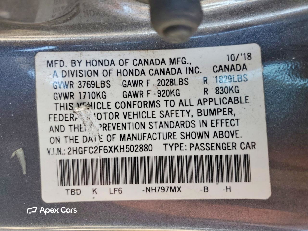 Honda Civic 2019