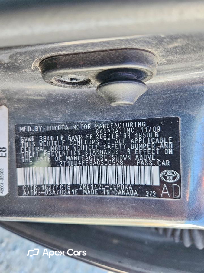 Toyota Corolla 2010