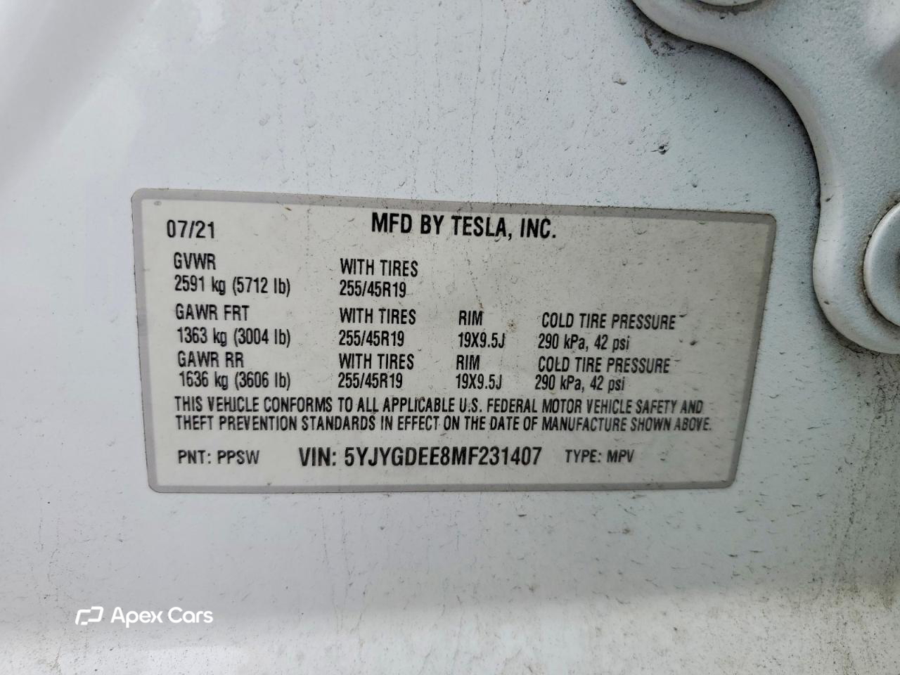 Tesla Model Y 2021