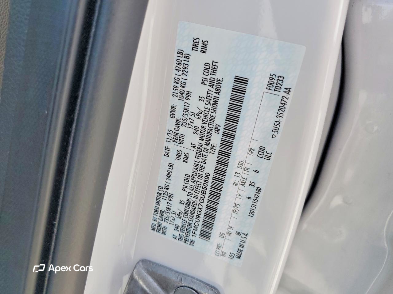 Ford Escape 2016