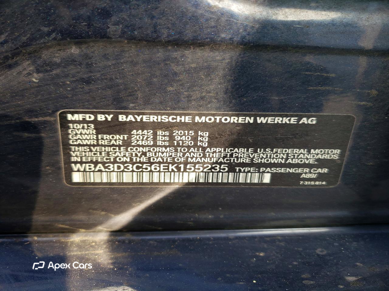 BMW Series 3 2014