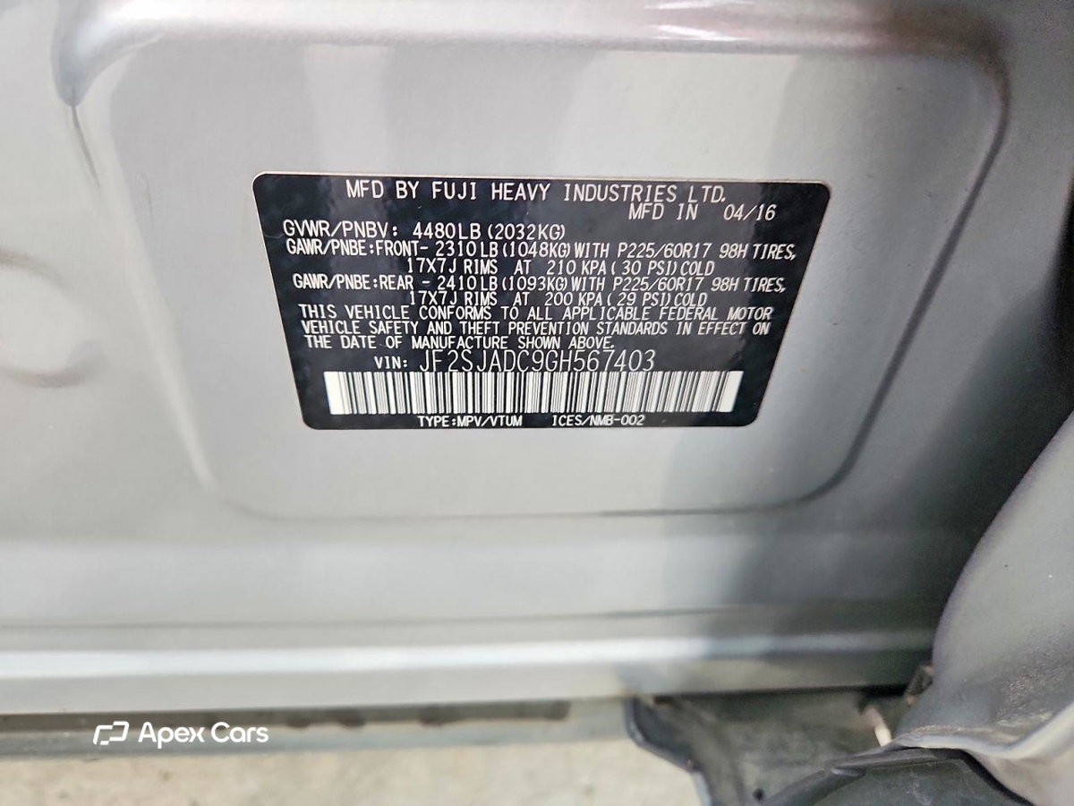 Subaru Forester 2016