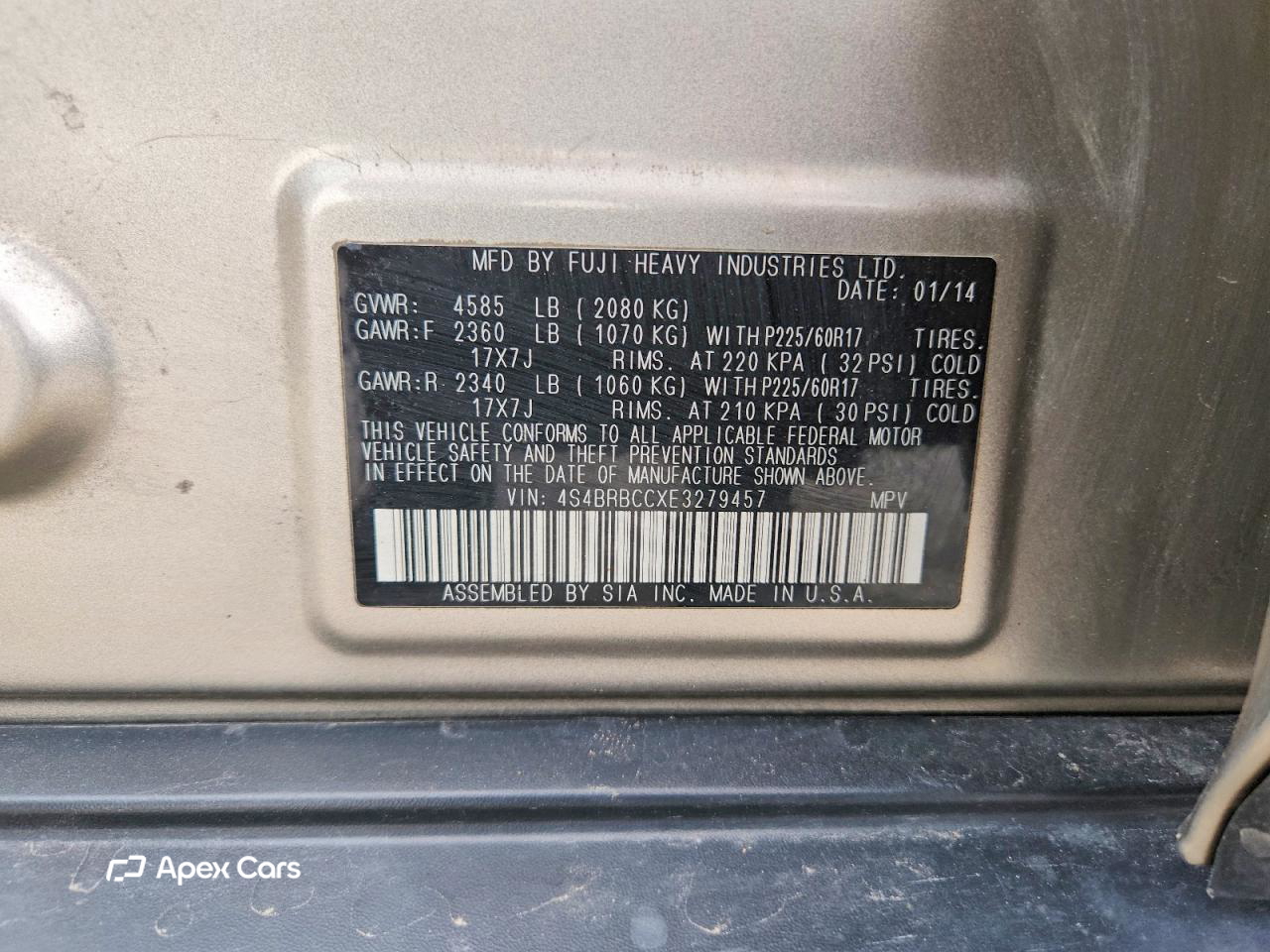 Subaru Outback 2014
