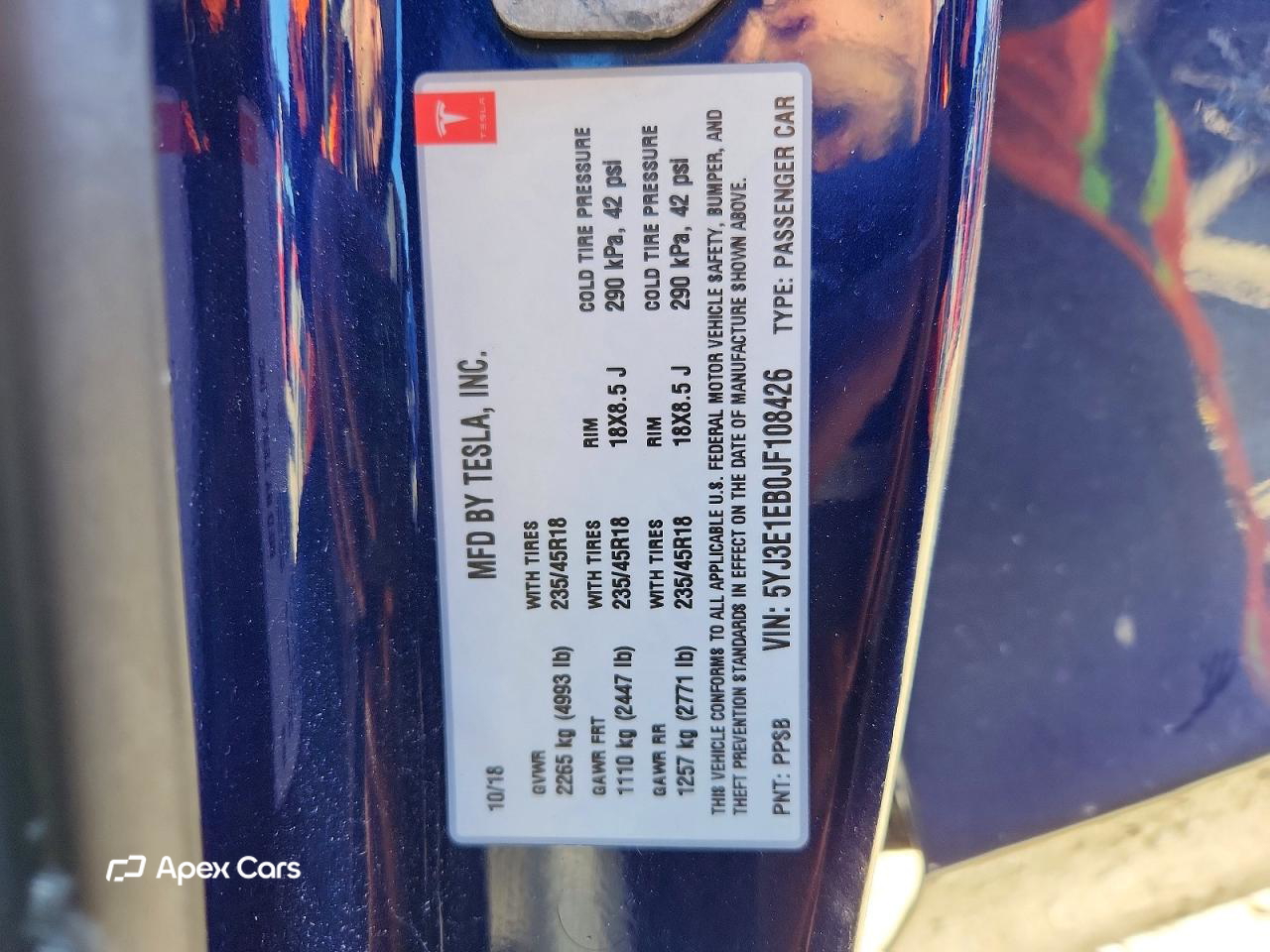 Tesla Model 3 2018