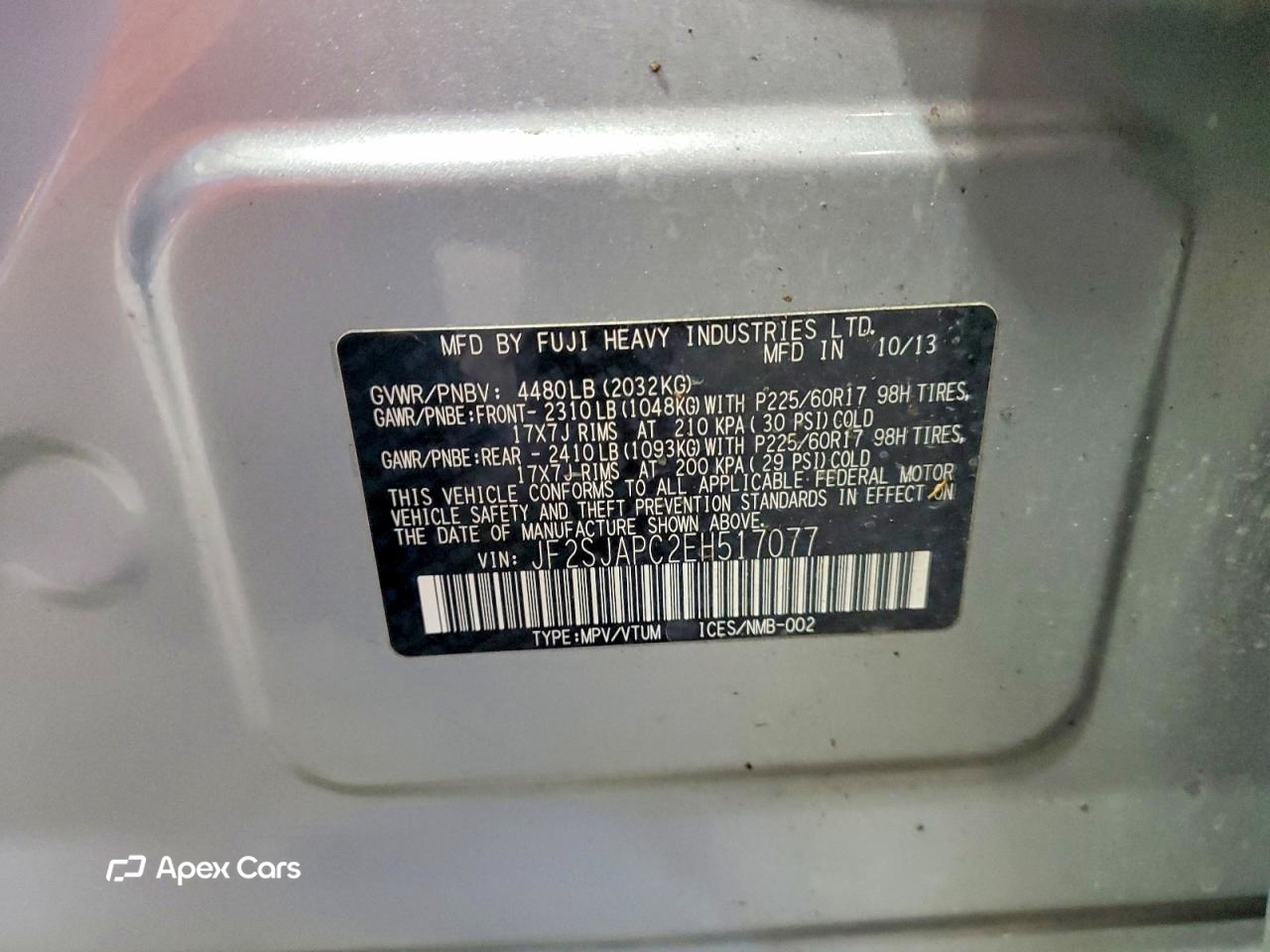Subaru Forester 2014