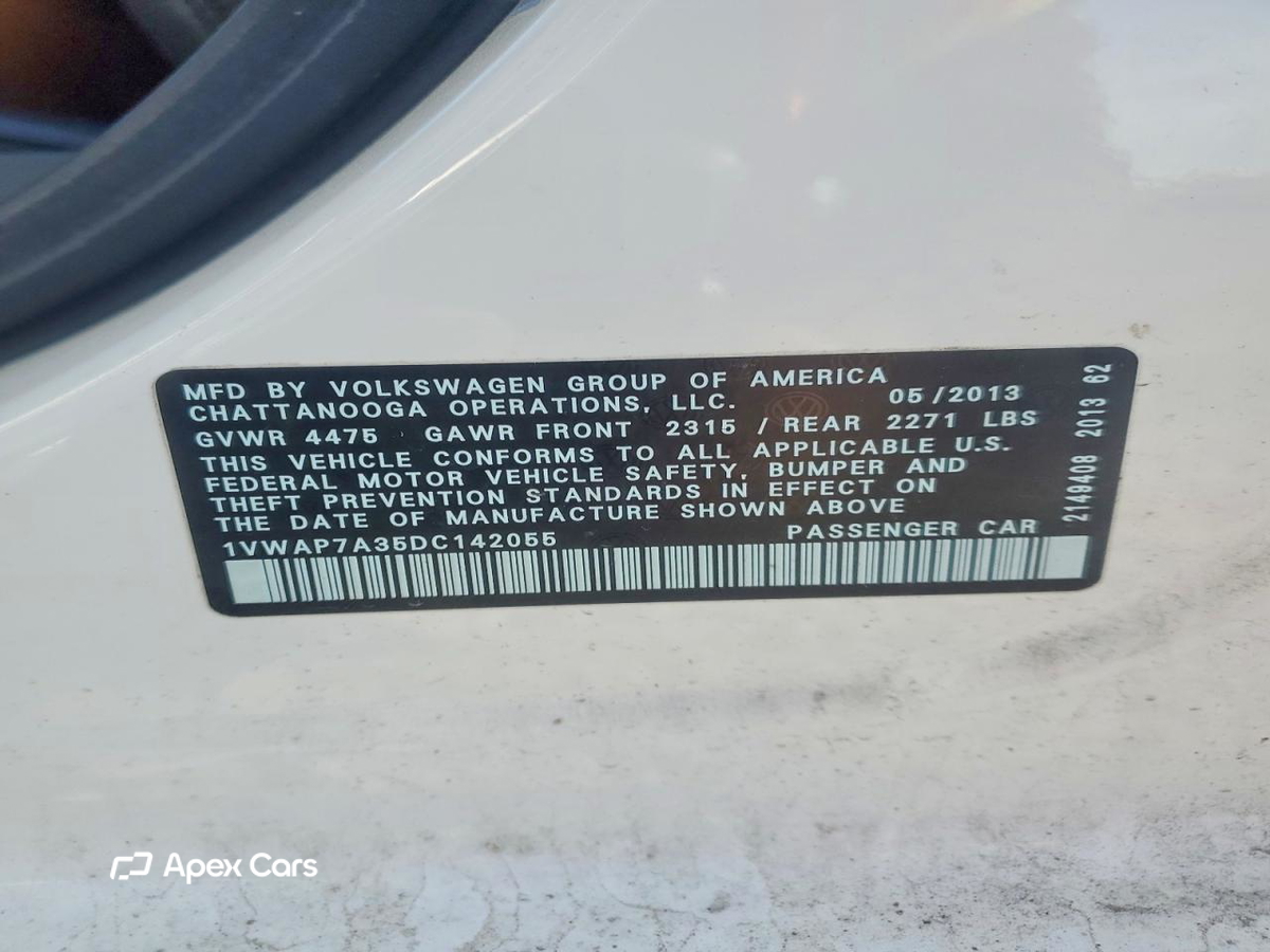 Volkswagen Passat 2013