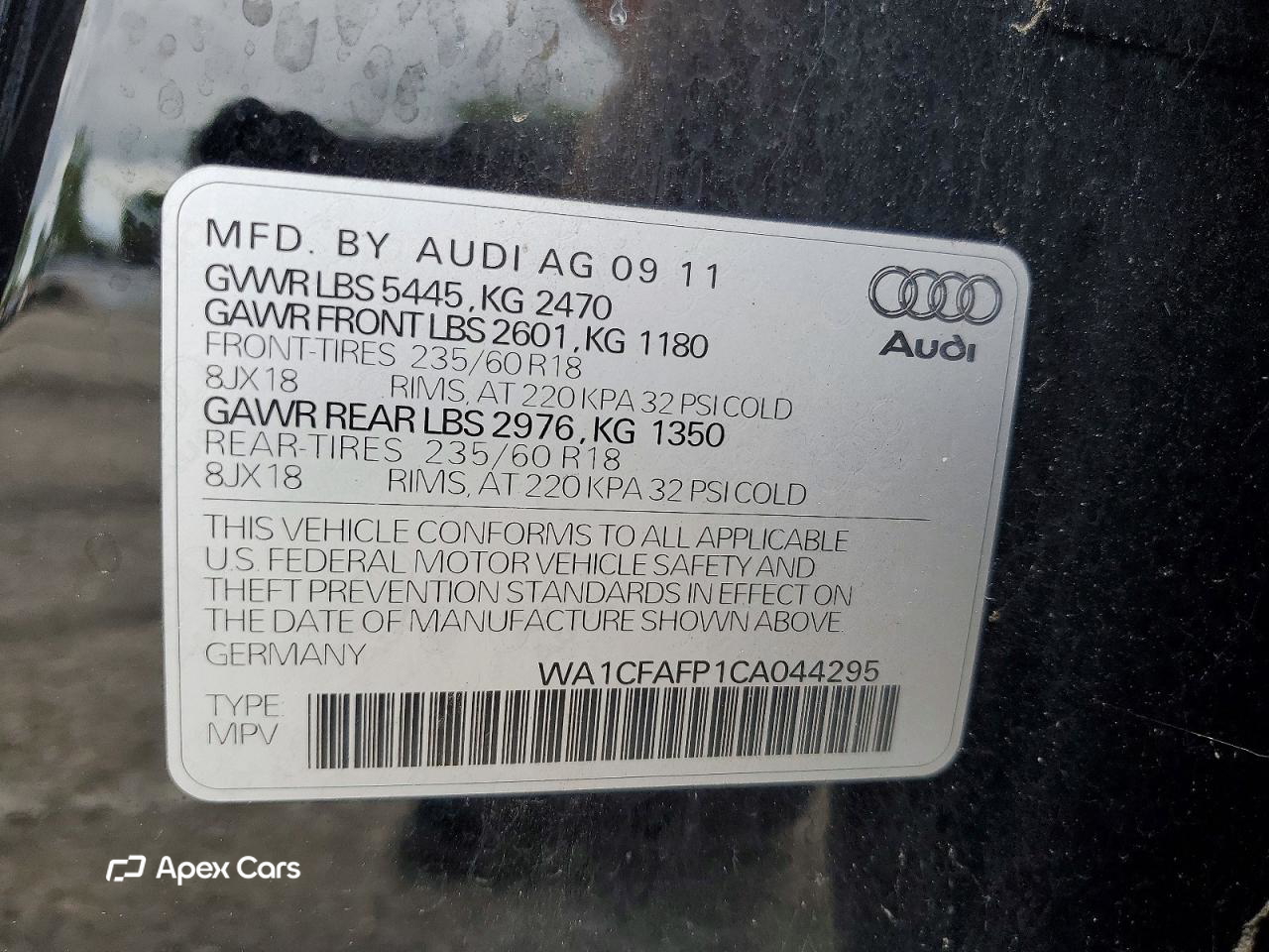 Audi Q5 2012