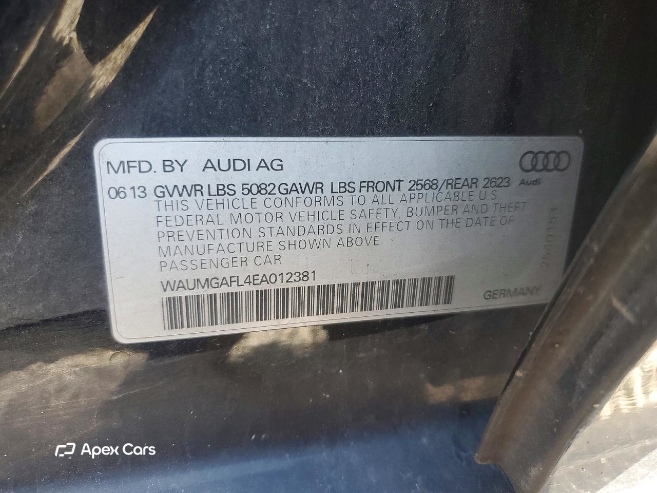 Audi RS4 2014
